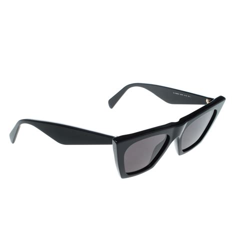 celine black cl41468/s edge cat eye sunglasses|Celine.